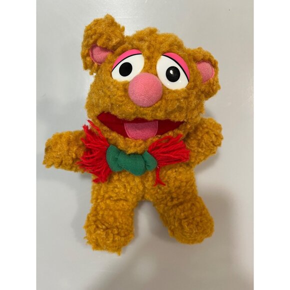 Vintage 1987 Henson Associates Baby Fozzie Bear Plush Toy By Simon Marketing - Picture 1 of 6